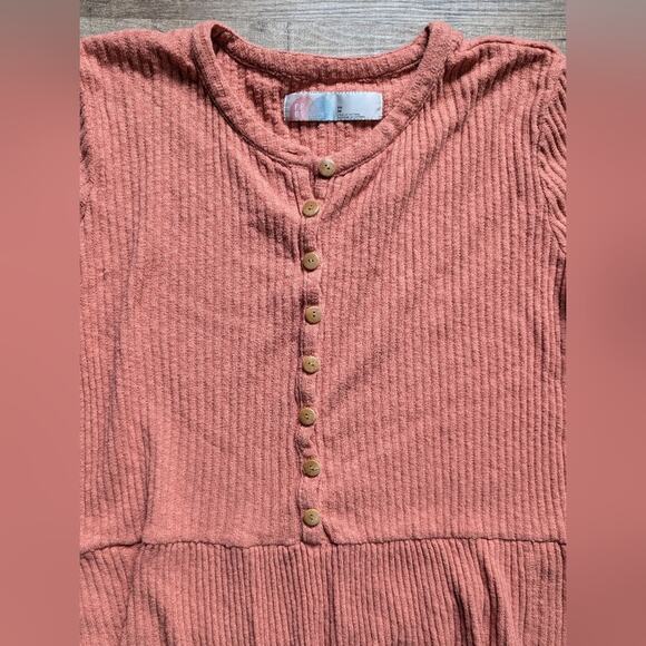 Free People Beach blossom Henley dress size XS - Picture 3 of 9